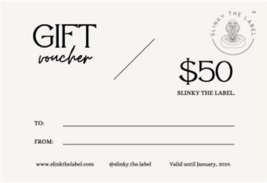 Slinky The Label - Gift Vouchers